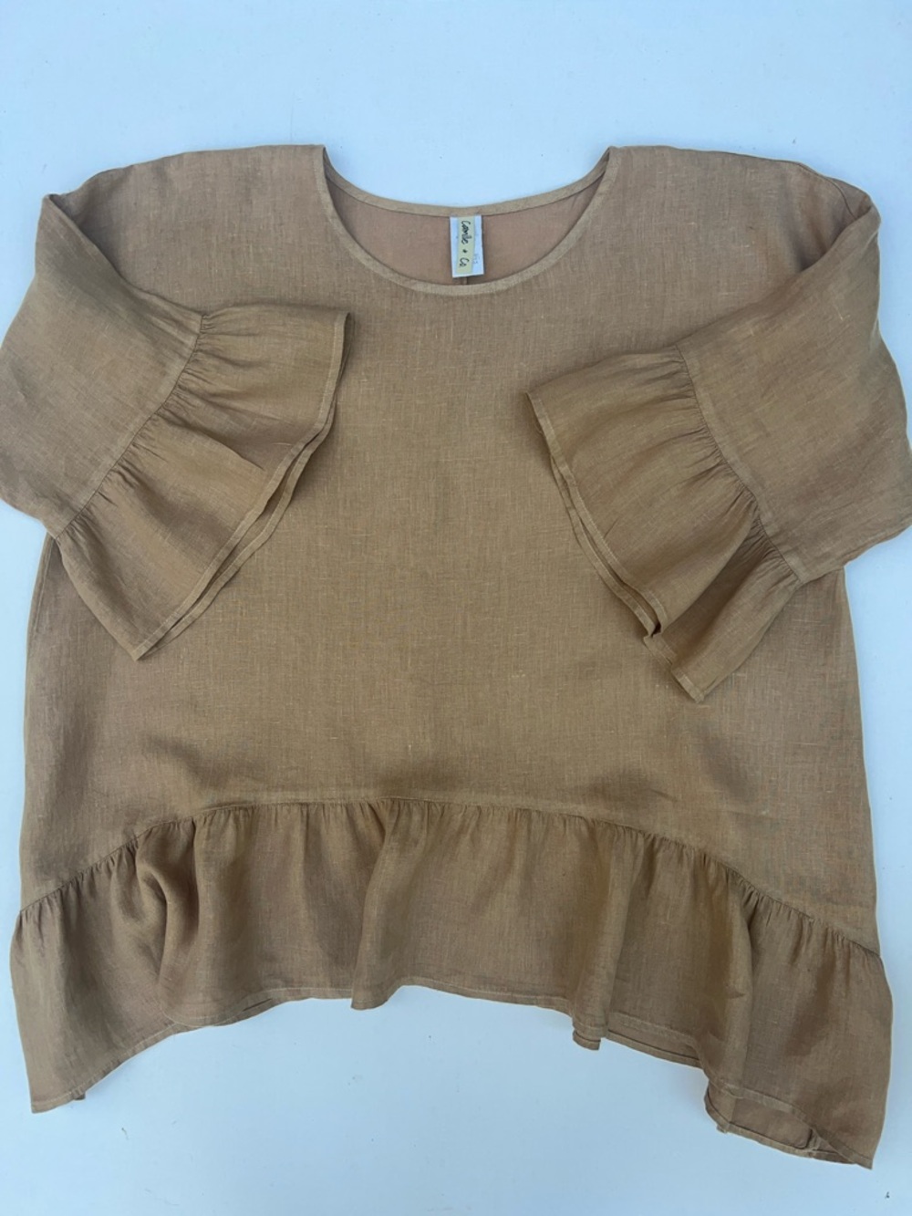 🍪Camille&Co linen top🍪